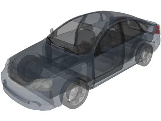 Chevrolet Lacetti 1.6 SX (2006) 3D Model