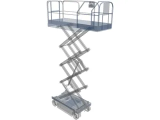 Scissor Lift 3D Model