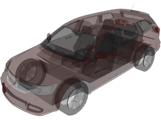 Dodge Journey (2008) 3D Model