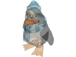 Penguin 3D Model