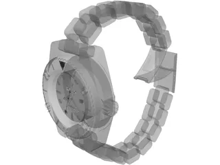 Rolex Watch 3D Model