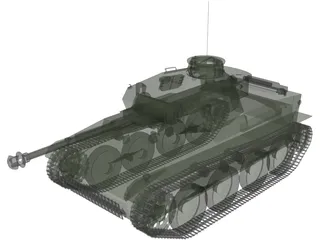 Panzer 38 3D Model