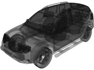 Renault (Dacia) Duster D-Cross 3D Model