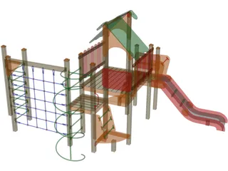 Playground Equipment 3D Model