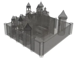 Castle 3D Model