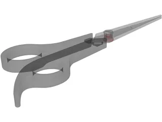 Mondial Scissors 3D Model