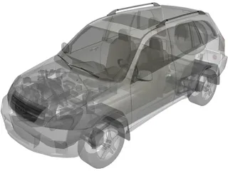 Chery Tiggo (2009) 3D Model