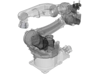 Panasonic Welding Robot TM 1800 3D Model