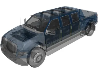 Ford F-Maxx (2012) 3D Model