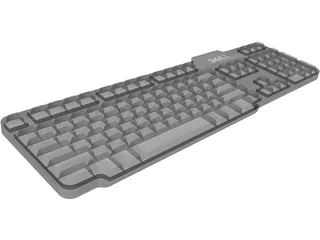 Dell Keyboard 3D Model