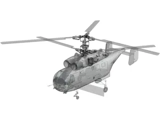 Kamov Ka-28 Helix 3D Model