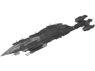 Commerce Guild Destroyer 3D Model