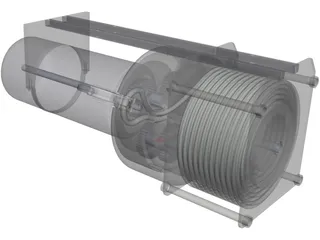 Winch 3D Model