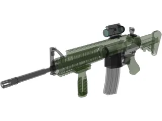 M4A1 3D Model