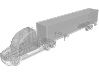 Freightliner Cascadia 3D Model