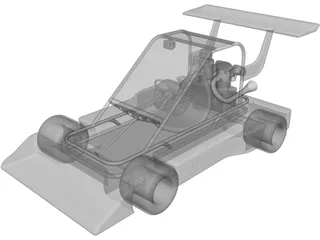 Superfly Go Kart 3D Model