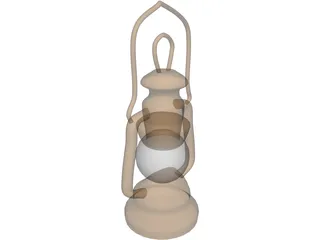 Ramadan Lantern Old 3D Model