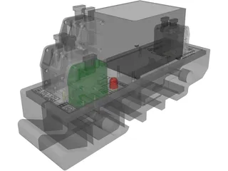 Noise Filter SVN-NF06D 3D Model