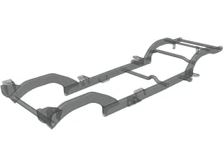 Suzuki Vitara Chassis 3D Model