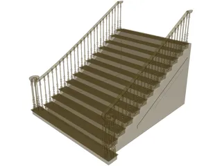 Stair 3D Model