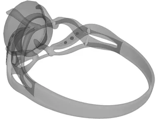 Diamond Ring 3D Model