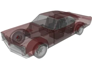 Pontiac GTO (1966) 3D Model