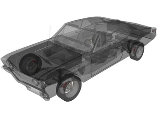 Chevrolet Chevelle SS (1967) 3D Model