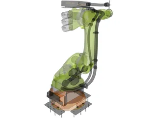 Kuka KR500-3 KR360-3 3D Model