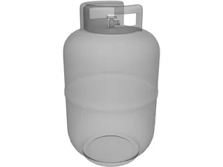 Gas Tank 3D Model