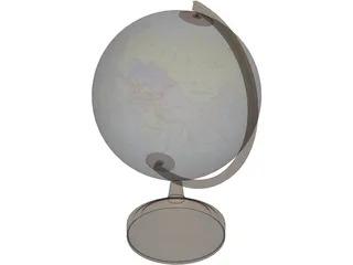 Globe 3D Model