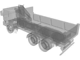 Dump Truck 3D Model