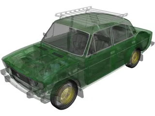 VAZ 2106 3D Model