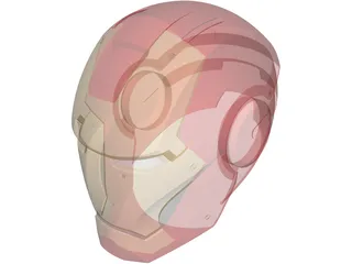 Iron Man Helmet 3D Model
