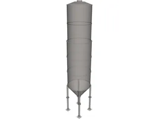 Silo 3D Model