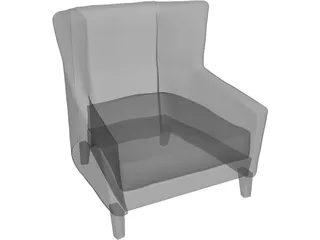 Armchair Vilem 3D Model