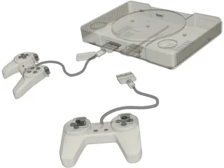 Sony Playstation 1 3D Model