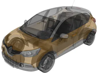 Ranault Captur (2014) 3D Model