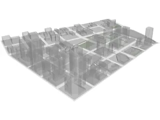 Minneapolis Washington Square 3D Model