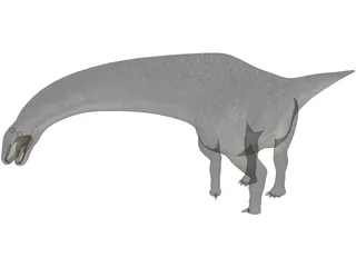 Titanosaurus 3D Model