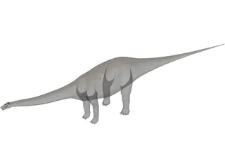 Apatosaurus 3D Model