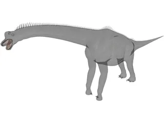 Brachiosaurus 3D Model