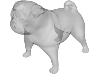 Bulldog 3D Model