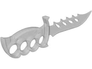 Knife 3D Model