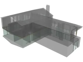 Modern House 3D Model