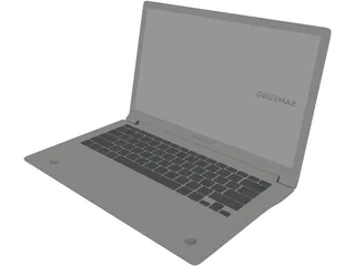 Notebook Samsung 3D Model