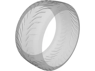 Tire Toyo 3D Model