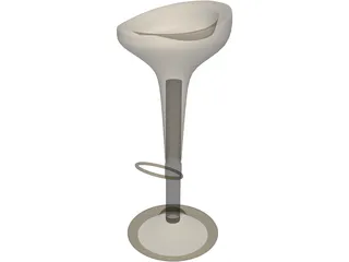 Bar Chair 3D Model