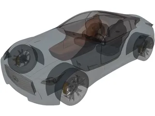 Infiniti Essence Concept (2009) 3D Model