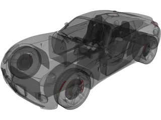 Pontiac Solstice Coupe (2009) 3D Model