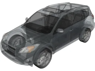 Toyota RAV4 Limited (2012) 3D Model
